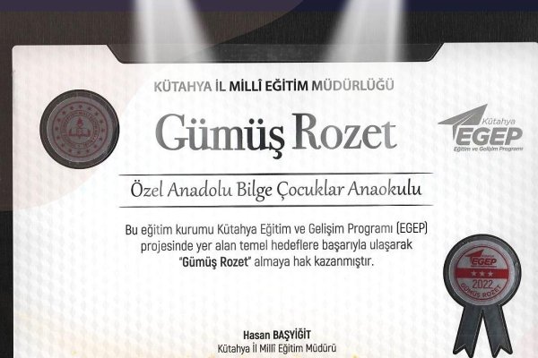 EGEP Gümüş Rozet